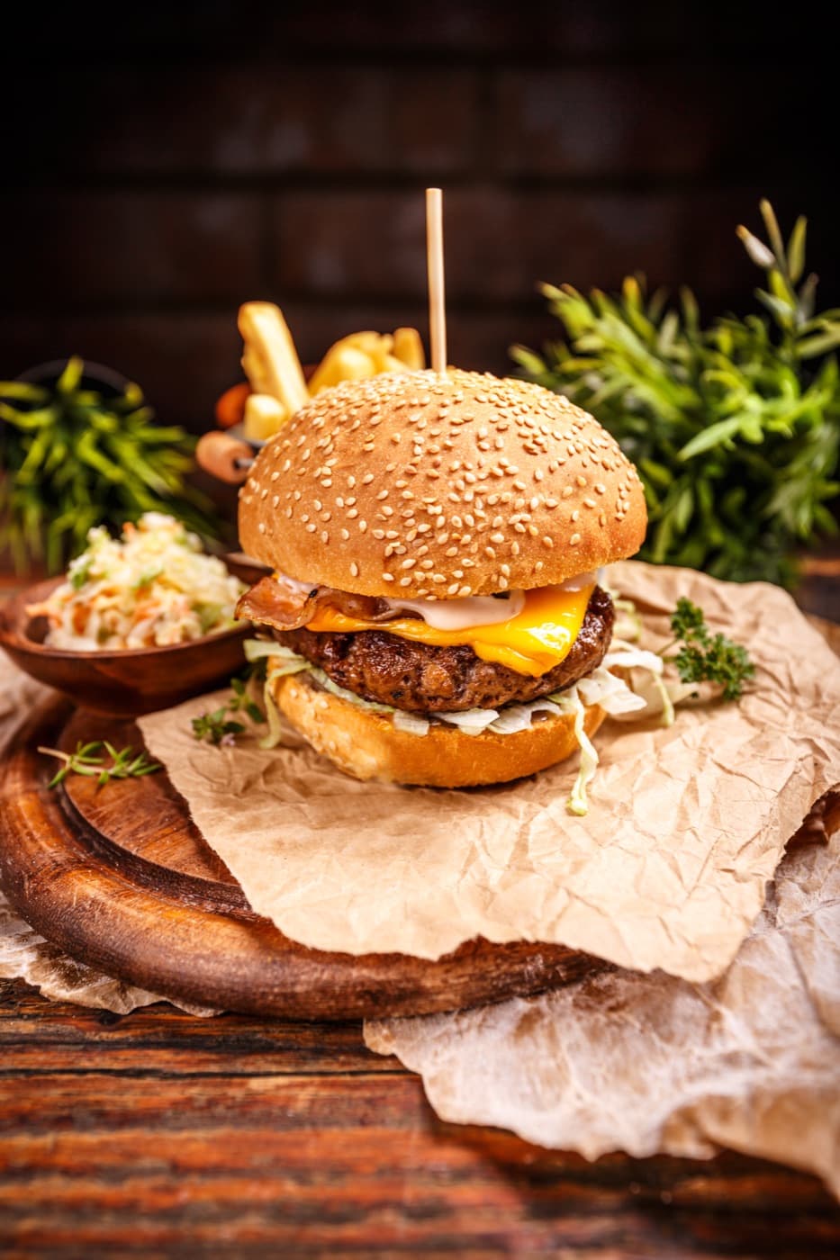 Classic Smash Burger aus dem Demo-Katalog