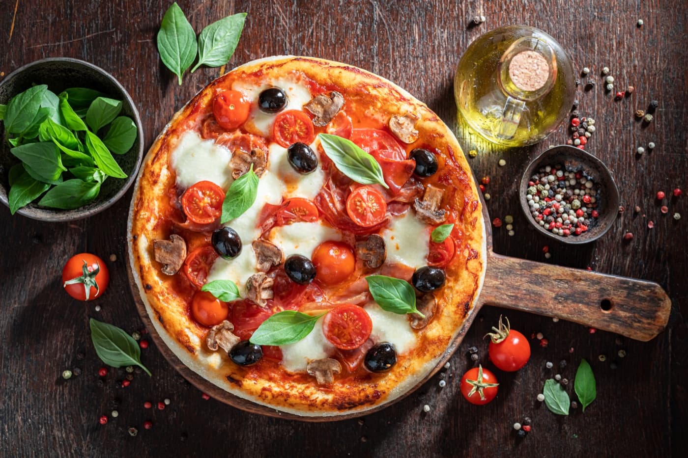 Pizza Prosciutto aus dem Demo-Katalog